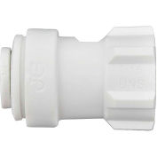 John Guest Polypropylène Robinet Connector 1/4'' x 7/16''-24 UNS - Pack de 10