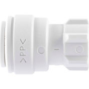 John Guest Polypropylene Faucet Connector 3/8'' x 7/16''-24 UNS - Pack of 10