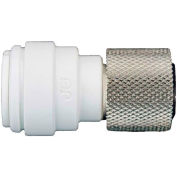 John Guest 3/8 » OD x 3/8 » Compression femelle Push pour connecter le connecteur femelle - Pack de 10