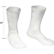 Mèche de chaussettes, blanc - L/XL