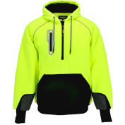 RefrigiWear® PolarForce® Sweat-shirt HiVis pour homme, 2XL, Lime