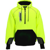 RefrigiWear® PolarForce® Sweat-shirt HiVis pour homme, 3XL, Lime
