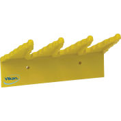 Vikan 06156 Basic Wall Bracket, Yellow