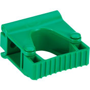 Vikan Hygienic Wall Bracket, Grip Band Module, Green, Polypropylene/TPE Rubber/Polyamide