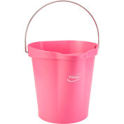 Vikan 56861 3 Gallon Bucket, Rose