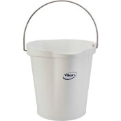 Vikan 56865 3 Gallon Bucket, Blanc