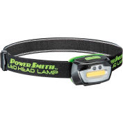PowerSmith 230 Lumens LED Motion-Sensor WeatherProof Headlamp,White/Green/Red and Sensor