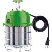Power Smith Temporary LED Work Light w/ Pivoting Panels, 16000 Lumens, 18/3 SJTW, 10'L Cord