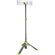 Power Smith™ Voyager Rechargeable™ LED Work Light w / Tripod, 8000 Lumens, Noir