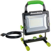 Power Smith™ LED Work Light w / H-Stand, 10000 lumens, noir