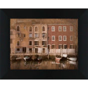 Crystal Art Gallery - Gondolas 2 - 20"W x 16"H, Straight Fit Framed