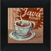 Crystal Art Gallery - Coffee Brew 2 - 16"W x 16"H, Straight Fit Framed