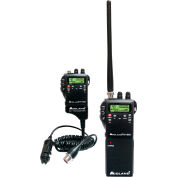 Midland® Radio CB portable, 3"L x 1-1/2"P x 12-1/2"H, Noir