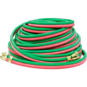 Reelcraft 601031-25 1/4"x25' 200 PSI T-Grade Twin Welding MAPP/Propane/Natural Gas Hose Assembly