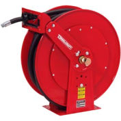 Dévidoir de tuyau flexible à carburant, rétractation à ressort Reelcraft FD84050 OLP 1 po x 50 pi, 250 lb/po²