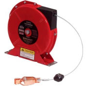 Reelcraft G3050N 50' Static décharge mise à la terre Reel printemps rétractable w / Nylon enduit par câble