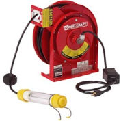 Reelcraft L 4050 162 2 16 AWG / 2 Cond x 50ft, 3 AMP, Fluorescent Light, with Cord, 26 lbs