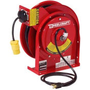 Reelcraft L 5750 103 4 10 AWG / 3 Cond x 50ft, 35 AMP, RV Male with Cord
