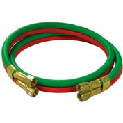 Reelcraft S600100-4 1/4"x4' 200 PSI RM-Grade Twin Welding Oxygen/Acetylene Only Hose Assembly