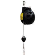 Reelcraft Composite Tool Balancer W / Câble, 3 « L x 4 « D, Capacité de 3 lb, Noir