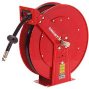 Reelcraft TH88050 OMP 1/2 « x 50ft Twin Hydraulic Spring Relecteur de tuyau rétractable 2000 psi avec tuyau