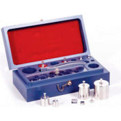 Rice Lake 100g-10mg Screw Knob SS Precision Weight w/ Trade Certificate & Case ASTM E617 Class 1