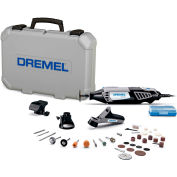 Trousse à outil rotatif à vitesse variable Dremel® 4000-4/34, série 4000, avec 4 équipements et 34 accessoires