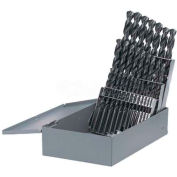 BOSCH® Twist Drill Bit Assortment With Fractional Metal Index, BL0029, Black Oxide, 29-Piece