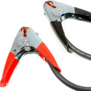 Forney® Câble de démarrage de batterie robuste, 4 AWG, 12'L, noir/rouge