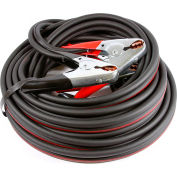 Forney® Câble de démarrage de batterie robuste, 4 dents AWG, 16 pi, noir/rouge