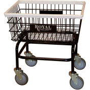 Royal Basket Trucks® Chariot à linge en fil de fer, petit, pas de cintre