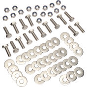 Replacement Hardware for Global Industrial Rectangular Steel Picnic Table Base