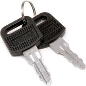 Global Industrial™ Replacement Keys For 237635GY, 237635BK & 237635TN