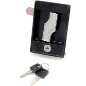 Global Industrial Replacement Handle & Lock Set With Keys For 237635GY, 237635BK & 237635TN