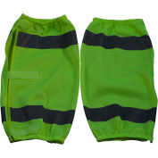 Petra Roc jambe Gaiter, ANSI classe E, Polyester Mesh, citron vert, unique taille, 1 paire