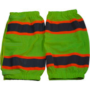 Petra Roc jambe Gaiter, ANSI classe E, Polyester maille, citron vert/Orange, unique taille, la paire 1
