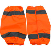 Petra Roc Leggings réfléchissant imperméable fermeture rapide, ANSI classe E, Hi-Viz Orange, OSFA, OOG-CE