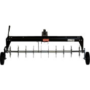 Agri-Fab® Aérateur à pointes de 40 », 31"L x 48 » L x 18"H, Noir