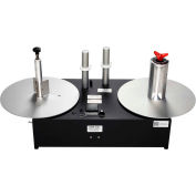 Labelmate USA Reel To Reel Rewinder pour rouleaux jusqu’à 6 « Largeur &13 » Dia. &3 » Core, 100-240-24V