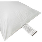 Oreiller de microvent textile de R-R - Taille standard - Remplissage de fibre de microvent - 12 paquet