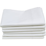 R&R Textile - Hotel Basics Standard Pillow Cases, 42 » x 34 », Blanc - 12 Pack