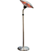 Hiland Patio Heater HLI-6084SH-T Electric 1500W Telescopic with Tilting Head Stainless Steel