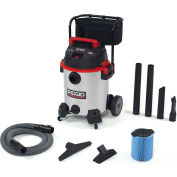 RIDGID® aspirateur humide / sec avec chariot, bouchon de 16 gallons.