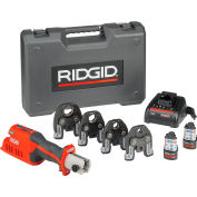 Ridgid® Battery Press Tool Kit W/ProPress Jaws, 1/2"-1-1/4"