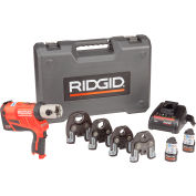 Trousse d’outils RIDGID 57398 RP 240 batterie presse w/ProPress mors pour 1/2 » à 1-1/4 » cuivre & inox