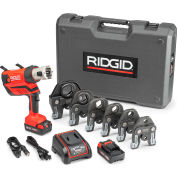 Trousse d’outils RIDGID 67053 RP 350 piles Appuyez w/Propress mors, 1/2"-2 »