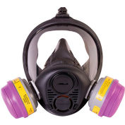 North® RU6500 Silicone Full Facepiece Respirator, Large, RU65001L