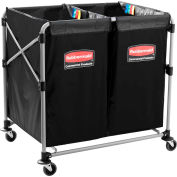 Rubbermaid® 1881781 (2) 4 boisseau Cap. X-Cart pliable multiflux en vrac camion