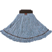 Rubbermaid® grand Maximizer Synthetic Blend vadrouille, fin en boucle, Blue - 1924782, qté par paquet : 6