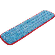 Rubbermaid Commercial Products MF Wet Pad 18"/45cm Red, Polyester/Nylon, Red
